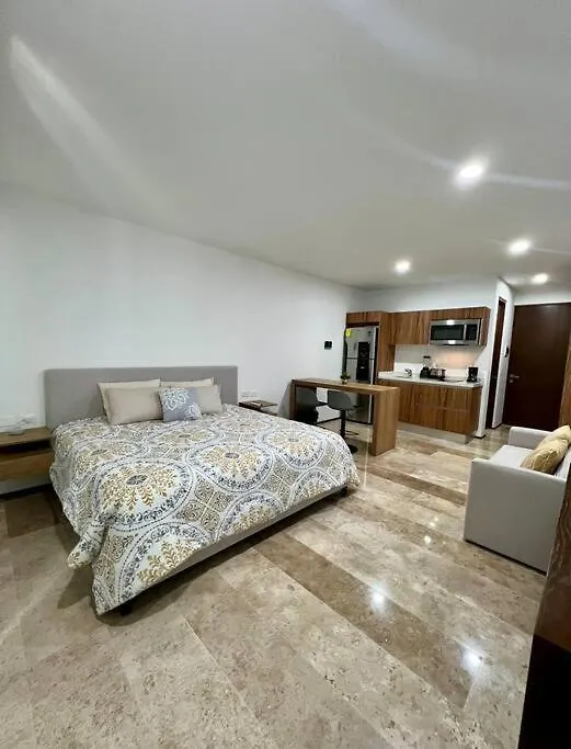Bello Condo Media Cuadra De 5 Avenida Playa del Carmen Apartamento